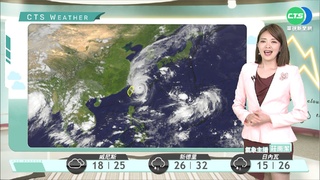 颱風外圍環流北東易降雨 沿海風強浪大有長浪