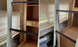 女大生入住宿舍 開門驚見整片發霉嚇傻 文化大學回應了