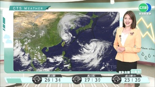 水氣減少 各地多雲到晴