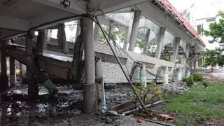 花蓮玉里春日國小校舍倒塌 Kolas Yotaka：天祐花蓮