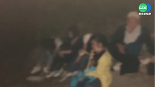 六十石山道路中斷 9人受困"沒水沒食物"