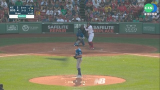 張育成穿"紅襪"生涯第2戰 繳雙安4度上壘