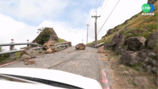 強震路斷! 金針花季報銷 損失至少5千萬