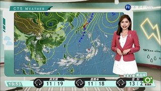 東北風影響北臺稍涼 中南部山區留意午後雨