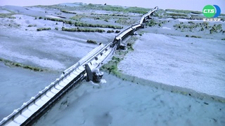 高寮斷橋空拍建模 興大1小時出3D圖助勘災