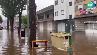 風暴襲西國加那利群島 雨彈猛炸釀洪災