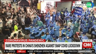 中防疫封控清零引民怨 深圳爆警民衝突