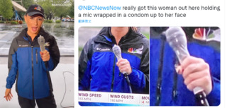 颶風伊恩登陸佛州釀災情！記者「麥克風」太搶眼反成亮點