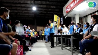 藍營放生苗栗? 黃健庭陪謝福弘"掃街力挺"