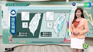 日東半部零星陣雨 白天微熱日夜溫差稍大