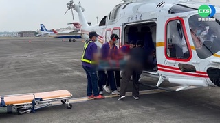 澎湖確診孕婦就醫 醫療專機後送高雄榮總