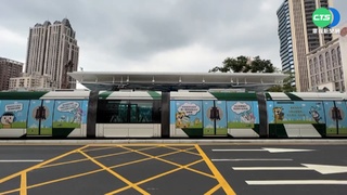 高雄輕軌電力設備異常 緊急停駛改巴士接駁