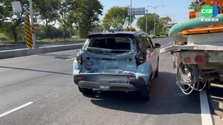 疑煞車失靈 混凝土車輾斃25歲機車騎士