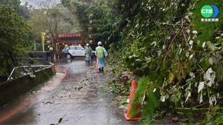 陽金公路土石流不斷 冷水坑溫泉暫封閉