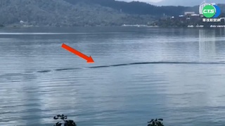 日月潭現"怪浪"異象 專家親驗證駁地震說