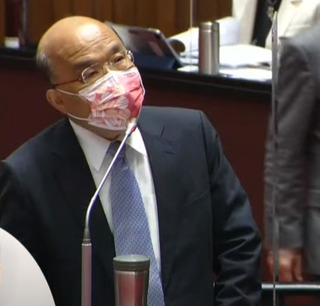 快訊》蘇貞昌確診！上午才到立院總質詢 下午請假