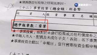 疑鍾東錦財產申報不實 綠再控:任砂石董事.持股