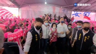 馬飛金門輔選!朱侯宜蘭挺林姿妙 送菜頭蒜頭