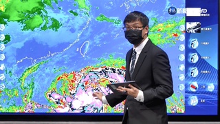 "奈格"颱風持續往西走 發布海警機率下降