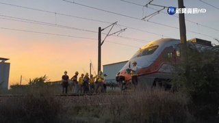 台鐵隆田-善化電車線斷落 班次大亂啟動接駁