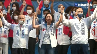 高市選戰假日拚場! 藍綠造勢"母雞"輔選展人氣