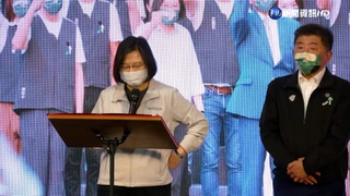 陳時中大直廟口開講 蔡英文5度站台力挺