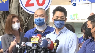 加強"陸戰"! 黃珊珊.陳時中勤掃街拜票