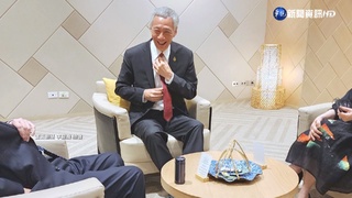 場邊敘舊!李顯龍分享與張忠謀同框照