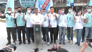選前”最後星期日“ 藍綠白台中“短兵相接” 密集掃街拚支持