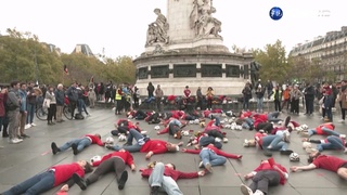 巴黎人權團體反世足 不滿卡達侵犯勞工權益