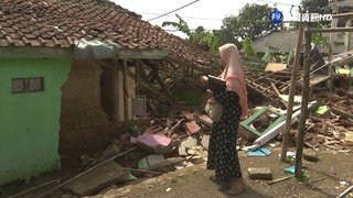 印尼強震已268死.逾千傷 6萬人無家可歸