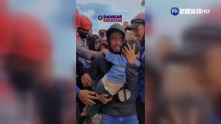 印尼強震後好消息! 婦順利產子.5歲童獲救