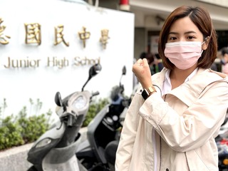 快訊》首度投入選舉 「學姊」黃瀞瑩自行宣布當選：繼續當學姊！