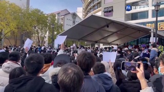 中國"白紙革命"遍地開花 民眾怒喊"習下台"