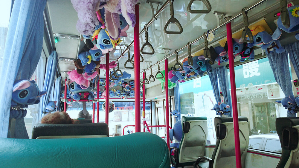 台南史迪奇公車 圖片翻攝自 Dcard