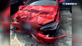 車頭撞凹"7顆氣囊都沒爆" 揪因"沒撞到點"?