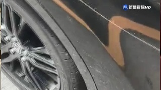 車停新營國小附近遭刮花 車主調畫面緝凶