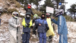 合歡山零下世界! 凌晨迎來入冬"初雪"