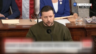 烏俄開戰後 澤倫斯基首赴美國會演說