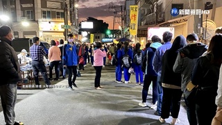 台中"日南夜市"熄燈湧人潮! 盛況如"逢甲夜市"