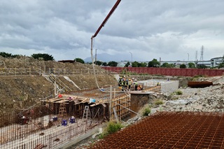 塭仔圳工程齊開 奠定基盤及雛形