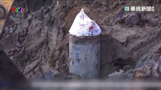 越南男童掉落水泥管 直徑狹窄救援困難