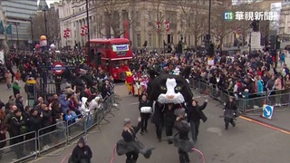 英國倫敦遊行迎2023 德國柏林辦新年路跑