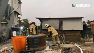 嘉義民宅廚房瓦斯氣爆! 老翁燒燙傷送醫