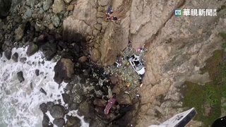 特斯拉墜下加州"魔鬼坡" 兩大兩小奇蹟生還