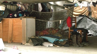 夾縫中求生存! 新北高架橋竟藏"穴居族"