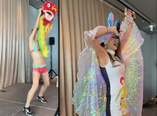 尾牙請「比基尼麻豆明星」勁歌熱舞！真面目網笑歪：老闆的逆襲