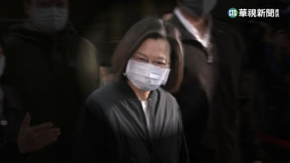 外界好奇內閣改組時程 蔡總統笑而不答