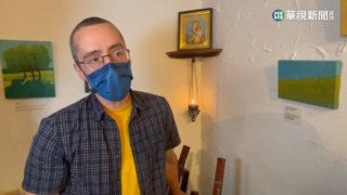 烏俄戰爭將滿周年 宜蘭女婿捐畫義賣籲和平