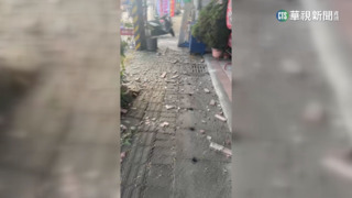 天降磁磚雨 社區大樓住戶提心吊膽過日子